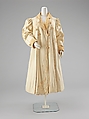 Coat, Abraham & Straus, wool, silk, American