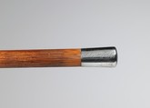 Cane, wood, metal, American