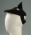 Hat, Mrs. Florence Reichman, Silk, American