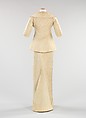 Dinner suit, Charles James (American, born Great Britain, 1906–1978), rayon/cotton, American