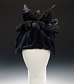 Hat, House of Worth  French, silk, French