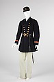 Military uniform, A. P. Rego, wool, metal, leather, Portuguese