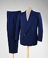 Suit, DuMont  American, wool, American