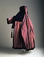 Evening coat, Knox, silk, fur, American