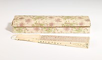 Fan, B. Altman &amp; Co. (American, 1865–1990), ivory, silk, plastic, probably French
