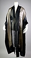 Evening stole, House of Paquin French, Silk, French