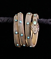 Bracelet, Metal, turquoise, American