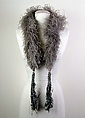 Boa, Feathers, silk, American