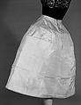 Cage crinoline, Charles James (American, born Great Britain, 1906–1978), synthetic, cotton, paper, American