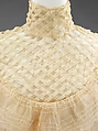Wedding dress, Madame Herzfelder, silk, American