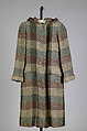 Coat, Bonnie Cashin  American, Wool, American