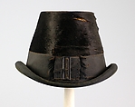Hat, Jordan Marsh & Company  American, Fur, silk, metal, American