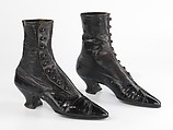 Boots, Hellstern and Sons  French, leather, French