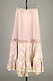 Petticoat, Silk, American