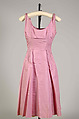 Cocktail dress, Mollie Parnis American, Silk, American