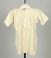 Undershirt, Wool, silk, American