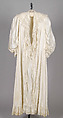 Wedding Nightgown, Linen, American