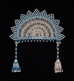 Headdress, Shell, beads, American