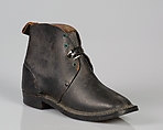 Boots, Hurd Shoe Co.  American, Leather, American