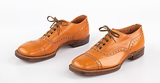 Oxfords, Attributed to Hurd Shoe Co., leather, American