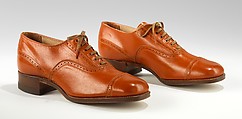 Brogues, Hurd Shoe Co.  American, leather, American
