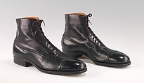 Balmorals, Hurd Shoe Co.  American, leather, American