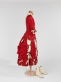 Ensemble, silk, leather, glass, American