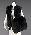Accessory set, Balch, Price & Company American, fur, silk, American