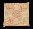Handkerchief, Linen, possibly British