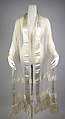 Evening stole, Silk, American