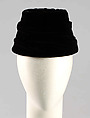 Hat, House of Dior French, Silk, American