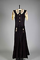 Evening dress, House of Worth  French, Silk, French