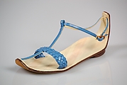 Sandals, leather, Italian
