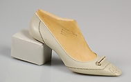 Shoe prototype, Mondial Shoe, Leather, wood, Italian