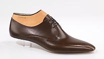 Shoe prototype, Lloyd, leather, wood, probably German