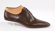 Shoe prototype, Lloyd, leather, wood, probably German