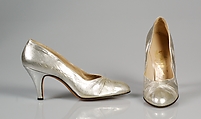 Evening pumps, Rosina Ferragamo Schiavone  Italian, Leather, Italian