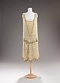 Evening dress, Edward Molyneux (French (born England), London 1891–1974 Monte Carlo), silk, rhinestones, French