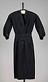 Dress, Irene Dana  French, Wool, French