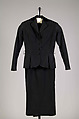 Cocktail suit, Jacques Griffe  French, Silk, French