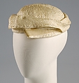 Hat, Caroline Reboux  French, Straw, French