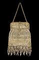 Evening bag, Metal, French