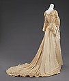Wedding dress, L. Anderson (American), silk, American