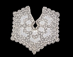 Collar, Cotton, linen, American