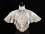Collar, cotton, linen, French