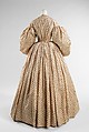 Morning dress, cotton, American