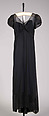 Evening dress, Mrs. Mildred Orrick, Silk, American