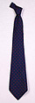 Necktie, Argence, Silk, French