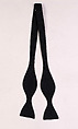 Evening bow tie, Rogers, Peet & Company American, Silk, American