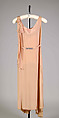 Evening dress, Attributed to Edward L. Mayer (American), Silk, American